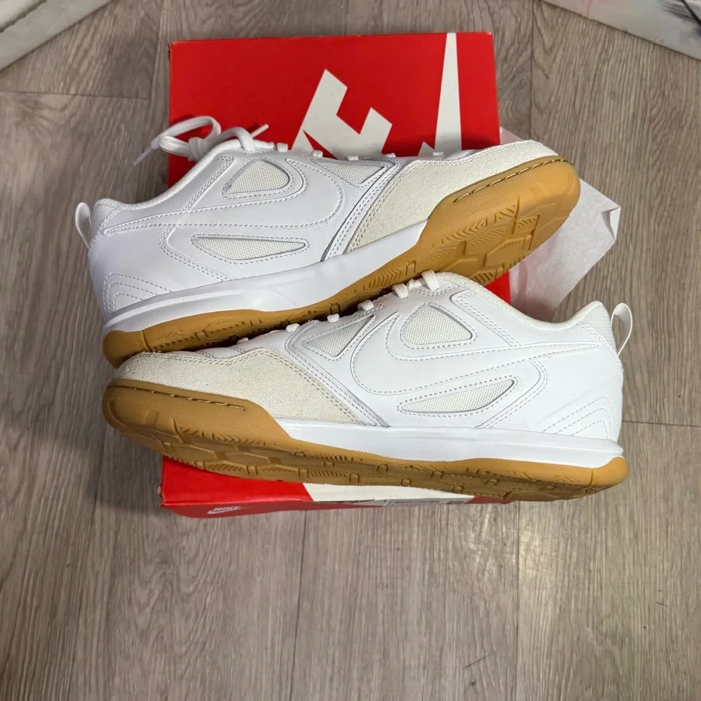 New Nike Gato 'White Gum' Athletic Shoes HV9596-101 GS Sizes 6Y, 6.5Y